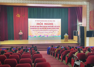Bảo Yên nâng cao kỹ năng truyền thông về an toàn thực phẩm và vệ sinh môi trường cho cán bộ cơ sở