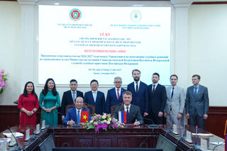 Cục Quản lý THADS – Cơ quan Thi hành án Liên bang Nga: Ký kết Chương trình hợp tác giai đoạn 2026 – 2027