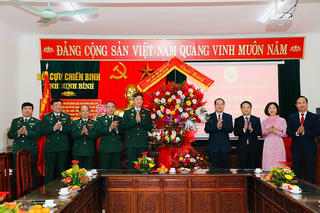 Ninh Bình kỷ niệm 36 năm ngày thành lập Hội Cựu chiến binh