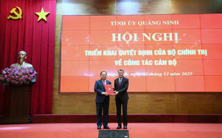 Ông Quản Minh Cường giữ chức Bí thư Tỉnh ủy Quảng Ninh