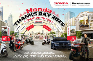 Honda Thanks Day 2025 – Hứa hẹn nhiều hoạt động thú vị và đáng nhớ 