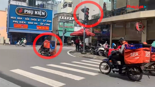 Bài 1: Hàng loạt tài xế giao nhận hàng công nghệ ngang nhiên vi phạm luật giao thông