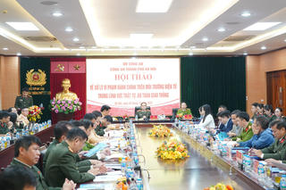 Hội thảo về xử lý vi phạm giao thông trên môi trường điện tử
