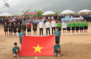 Lâm Thượng (Lào Cai) 'thắng lớn' tại Giải Bóng đá nữ các dân tộc thiểu số tỉnh Quảng Ninh mở rộng 