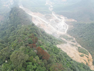 Phú Thọ: Xác minh, làm rõ phản ánh của người dân hoạt động khai thác đá tại núi Hang Bò