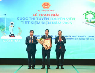 Trao giải cuộc thi 'Tuyên truyền viên Tiết kiệm điện' năm 2025 Trao giải cuộc thi 'Tuyên truyền viên Tiết kiệm điện' năm 2025
