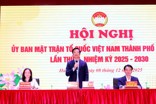 Công nhận 28 tổ chức thành viên của MTTQ Việt Nam TP Hải Phòng 