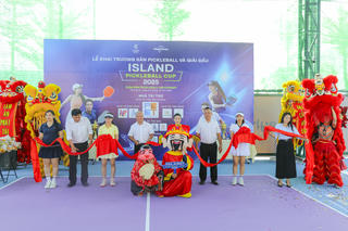 Khai trương sân Pickleball Meyhomes, giải đấu Island Pickleball Cup 2025 quy tụ hơn 200 vận động viên