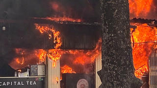 Cháy lớn trên phố Lò Đúc, Hà Nội