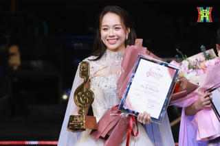 Đào Lê Phương Chi giành Quán quân 'Tiếng hát Hà Nội 2025'