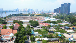 Hà Nội: Dự án đường Đặng Thai Mai và bước tiến trong công tác giải phóng mặt bằng