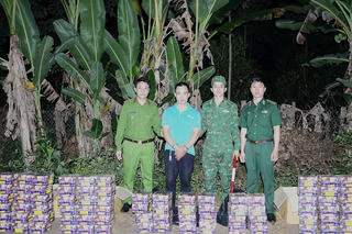 Bắt quả tang vụ vận chuyển 144 kg pháo lậu tại khu vực biên giới Đồng Nai