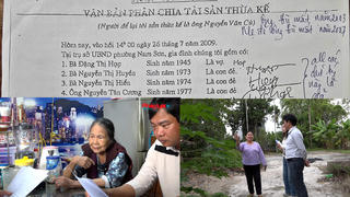 Hải Phòng: Nhiều dấu hiệu bất thường trong hồ sơ thừa kế đất đai