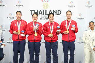 Karate mở màn Huy chương vàng trong ngày thi đấu thứ 2