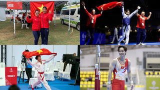 Đoàn Thể thao Việt Nam tiếp tục ‘gặt hái’ Huy chương Vàng tại SEA Games 33