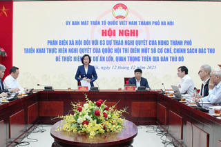 Thí điểm cơ chế, chính sách đặc thù thực hiện dự án lớn tại Thủ đô: Quy định đảm bảo minh bạch