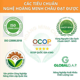Tinh bột nghệ Hoàng Minh Châu (Hưng Yên): Hành trình từ nghệ đỏ làng quê đến thương hiệu nông nghiệp sạch
