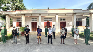 Phát hiện 11 đối tượng nhập cảnh trái phép qua biên giới tỉnh An Giang