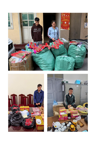 Công an Hà Nội liêp tiếp bắt giữ nhiều vụ buôn bán pháo nổ 