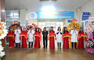 Bệnh viện Đa khoa tỉnh Ninh Bình khai trương Trung tâm Chẩn đoán hình ảnh - Điện quang can thiệp và Khoa Nhi