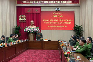 Bộ Công an thông tin về nhiều vụ án, vụ việc được dư luận quan tâm