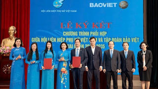 Hội Liên hiệp Phụ nữ Việt Nam và Tập đoàn Bảo Việt ký kết chương trình phối hợp giai đoạn 2026 - 2035