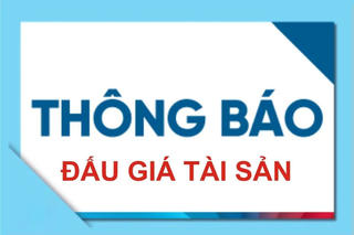 THÔNG BÁO BÁN ĐẤU GIÁ TÀI SẢN
