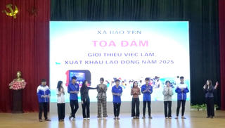 Xã Bảo Yên (Lào Cai) tổ chức tọa đàm, giới thiệu việc làm, xuất khẩu lao động năm 2025