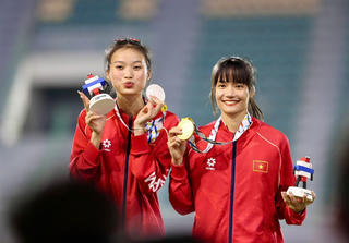 Các mỹ nhân trong đội tuyển điền kinh Việt Nam