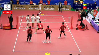 SEA Games 33: Đánh bại Myanmar kịch tính, Cầu mây Việt Nam xuất sắc giành HCV nội dung 4 nam