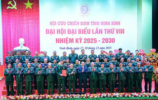 Ninh Bình: 100% xã, phường không còn hộ cựu chiến binh nghèo