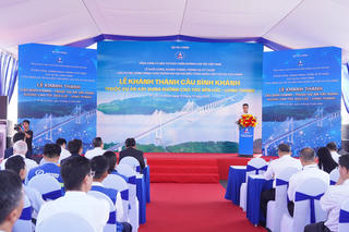 TP Hồ Chí Minh: Tổng công ty Đầu tư phát triển đường cao tốc Việt Nam khánh thành Cầu Bình Khánh