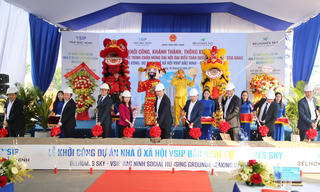 Bắc Ninh khởi công hai dự án nhà ở xã hội chào mừng Đại hội XIV của Đảng