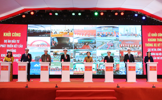 Phó Thủ tướng Phạm Thị Thanh Trà dự Lễ khởi công dự án Khu công nghiệp Quế Võ II - Giai đoạn 2