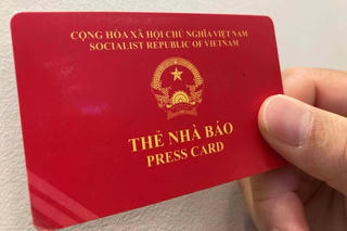 Gia hạn sử dụng Thẻ nhà báo kỳ hạn 2021-2025 đến hết ngày 31/3/2026