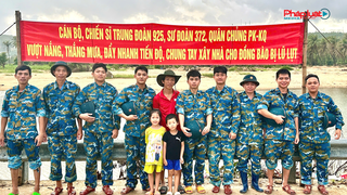 Mái ấm vùng lũ: Dấu ấn chào mừng ngày 22/12 của Sư đoàn 372