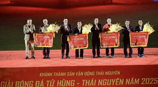 Khai mạc Giải bóng đá Tứ Hùng – Thái Nguyên 2025