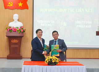 Vườn quốc gia Bạch mã và Công ty TNHH Jungle Boss ký kết hợp tác giai đoạn II