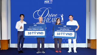 ACB tổ chức giải golf 'Drive with Heart 2025', gây quỹ hơn 20 tỷ đồng vì cộng đồng
