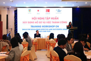 Trang bị kỹ năng xây dựng hồ sơ vụ việc trợ giúp pháp lý cho cán bộ cơ sở