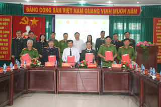 Ký kết Quy chế phối hợp liên ngành trong công tác thi hành án dân sự ở Gia Lai