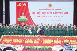 Xây dựng Hội Cựu chiến binh Thanh Hóa vững mạnh, hướng tới phát triển bền vững