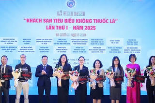 44 khách sạn tiêu biểu không thuốc lá được vinh danh