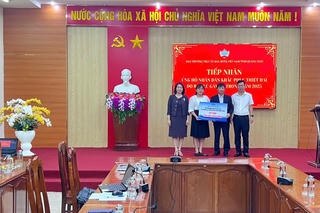 Vinaconex chung tay hỗ trợ đồng bào miền Trung khắc phục hậu quả thiên tai, lũ lụt