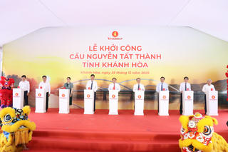 Khởi công cầu Nguyễn Tất Thành: Mở trục kết nối mới cho đô thị Cam Lâm – Nam Khánh Hòa