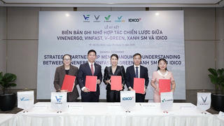 VinEnergo, VinFast, V-Green và Xanh SM hợp tác với IDICO ‘xanh hóa’ các khu công nghiệp