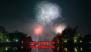 Hà Nội tổ chức 6 trận địa bắn pháo hoa Tết Dương lịch 2026