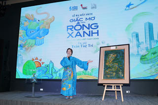 Tác giả Trần Tuệ Tri ra mắt sách 'Giấc mơ hoá rồng xanh – Thương hiệu Việt Nam 2045'