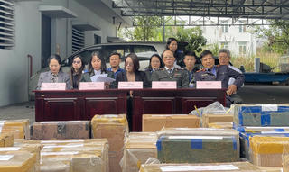 Quảng Ninh: Tiêu hủy gần 30.000 bao thuốc lá điếu là tang vật vụ án