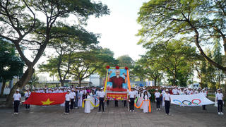 Hơn 800 vận động viên dự khai mạc Đại hội Thể dục Thể thao xã Xuân Sơn (TP HCM)